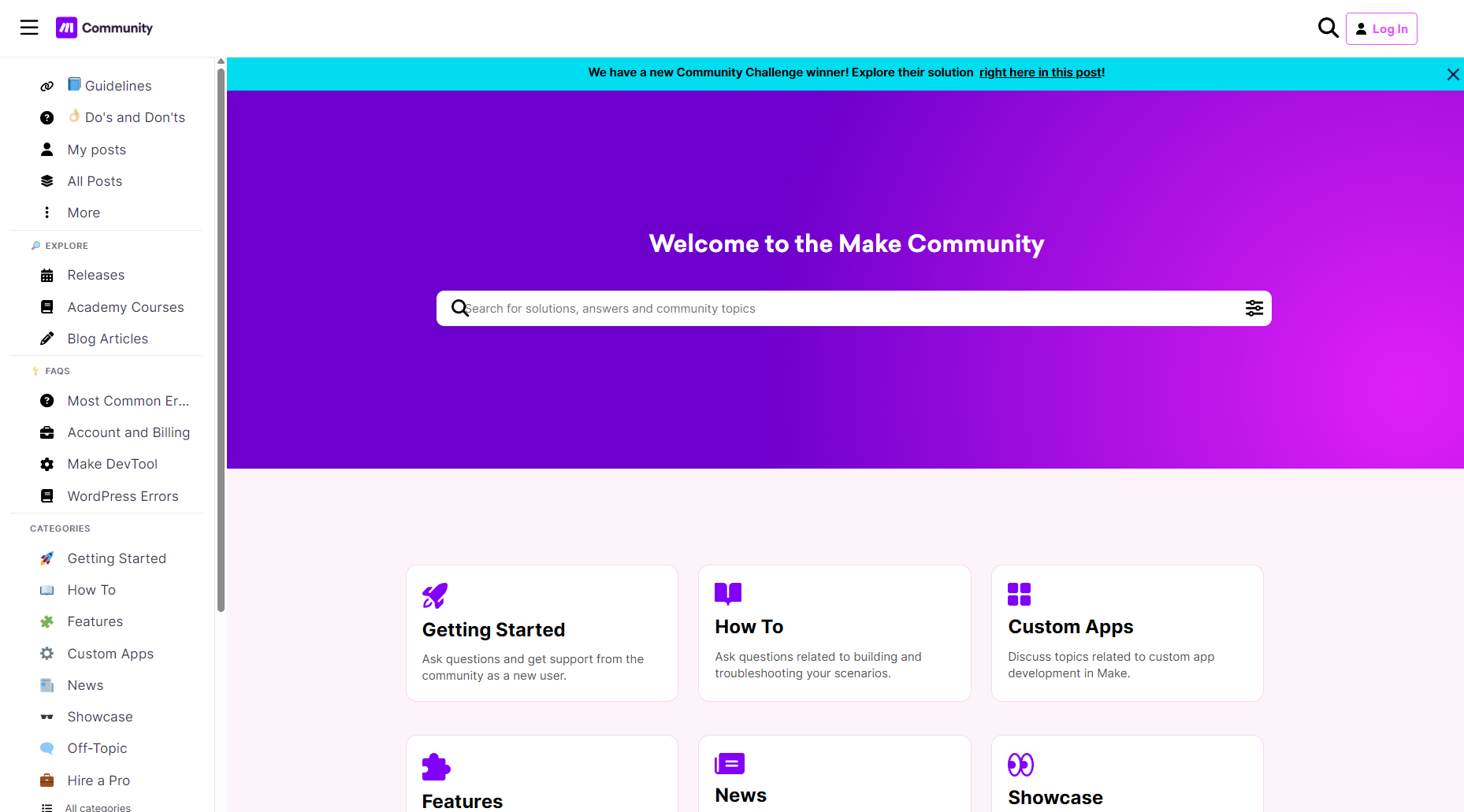Community ของ Make.com