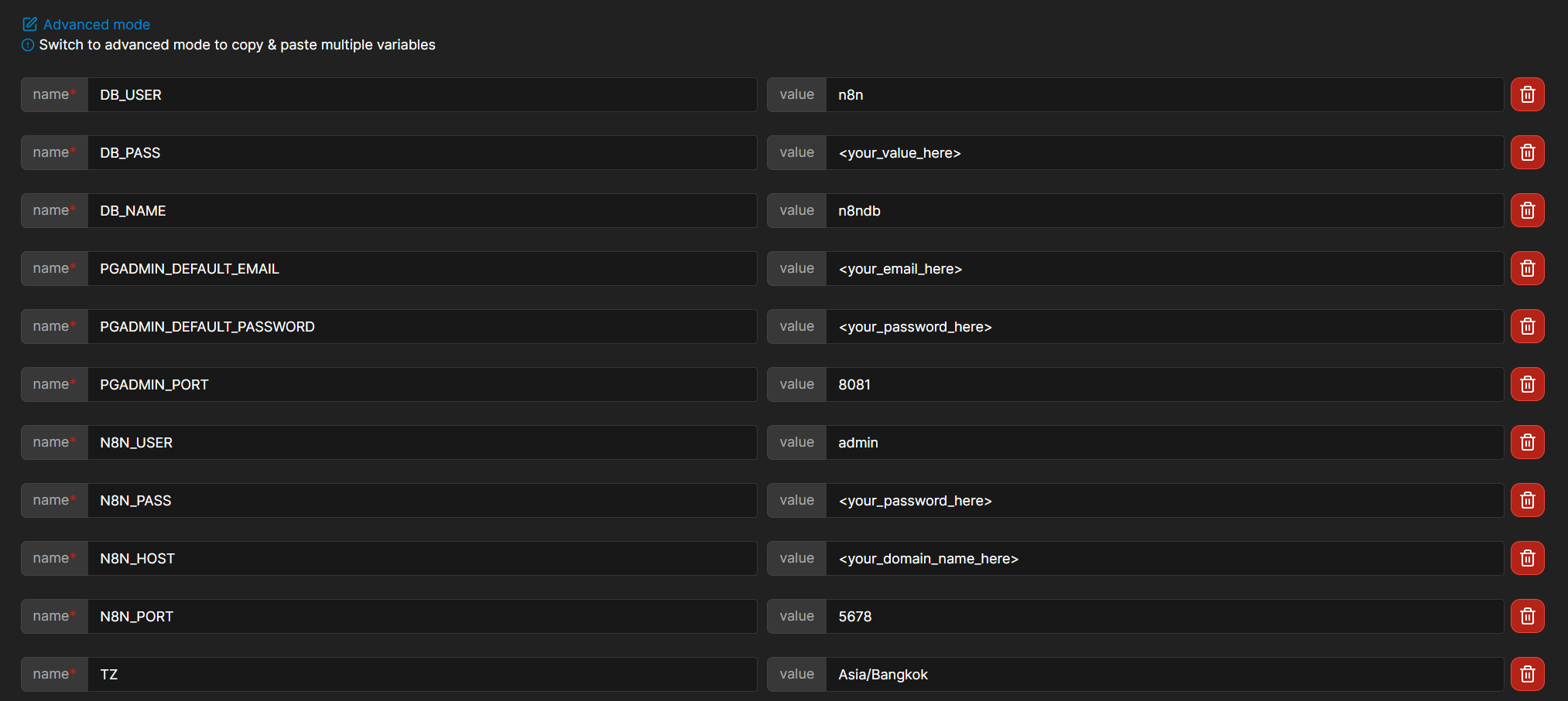การใส่ค่าใน Environment Variable
