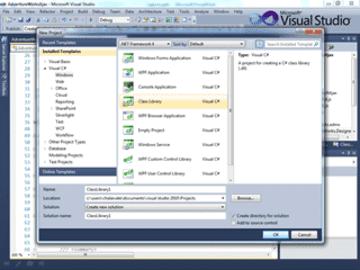 Programming in C# with Visual Studio