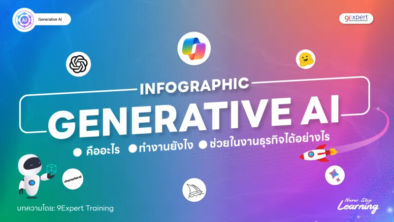 รู้จักกับ Generative AI พร้อม Infographic