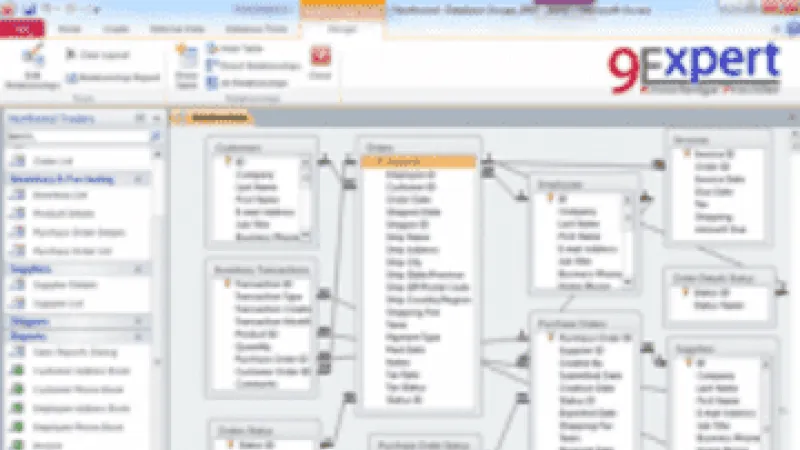 Relationships Microsoft Access 2016