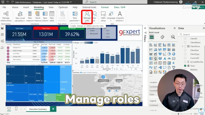 เริ่มการตั้งค่า RLS