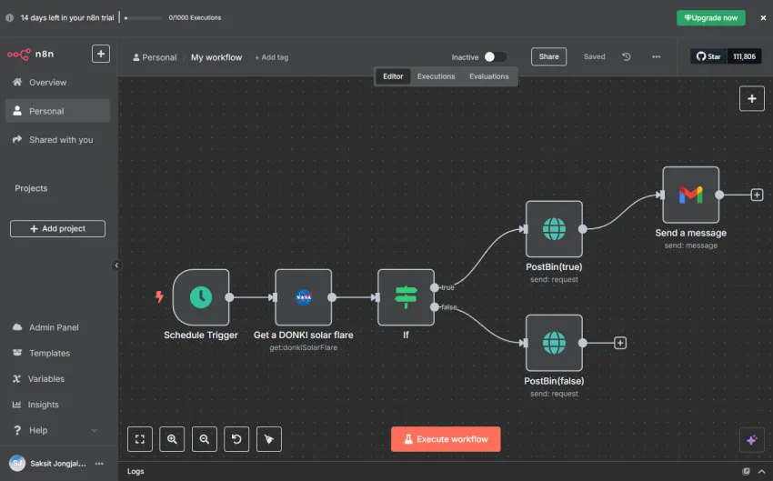 การทำ Self-host บน n8n