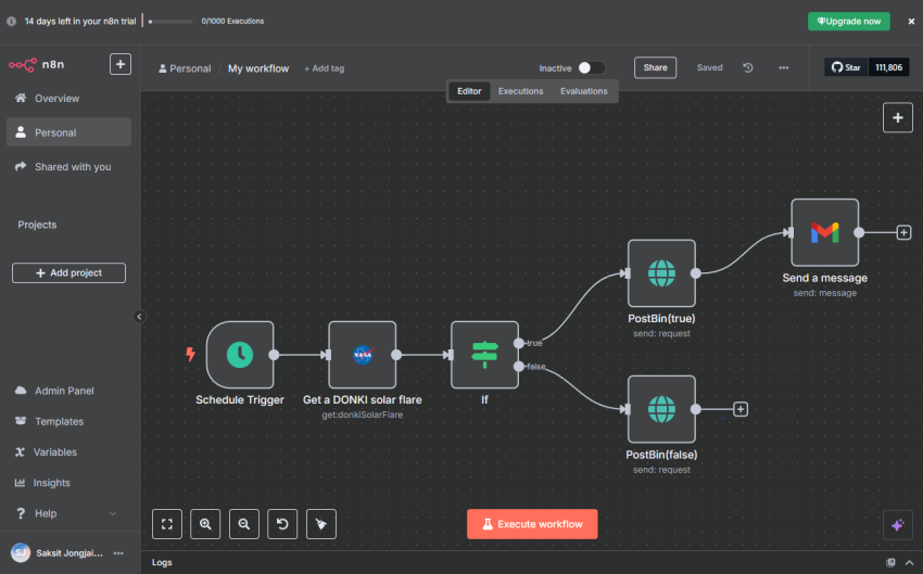 การทำ Self-host บน n8n